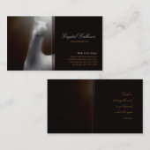 Modèle de carte de visite - obscurité de peinture (Devant / Derrière)