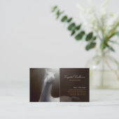 Modèle de carte de visite - obscurité de peinture (Debout devant)