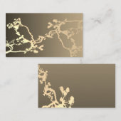 modèle de carte de visite original nature art sepi (Devant / Derrière)