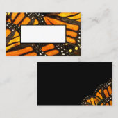 modèle de carte de visite papillon (Devant / Derrière)