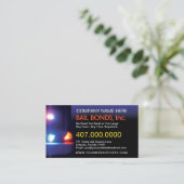 Modèle de carte de visite personnalisable pour les (Debout devant)