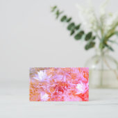 modèle de carte de visite personnalisé collage de  (Debout devant)