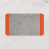 modèle de carte de visite personnalisé design mode (Dos)