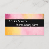 modèle de carte de visite personnalisée (Devant)