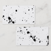 modèle de carte de visite personnalisée (Devant / Derrière)