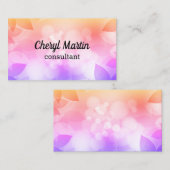 modèle de carte de visite personnalisée (Devant / Derrière)