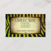 modèle de carte de visite personnalisée (Dos)