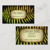 modèle de carte de visite personnalisée (Devant / Derrière)