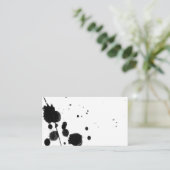 modèle de carte de visite personnalisée (Debout devant)