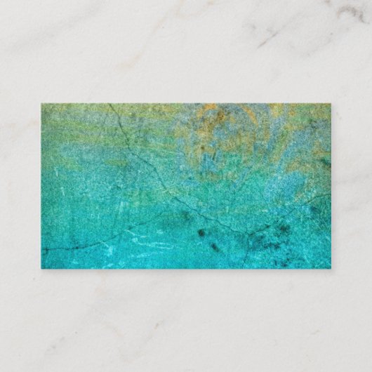 modèle de carte de visite personnalisée bleu textu (Devant)