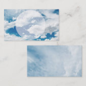 modèle de carte de visite personnalisée ciel et nu (Devant / Derrière)