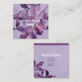 modèle de carte de visite personnalisée d'art natu (Devant / Derrière)