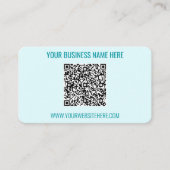 Modèle de carte de visite personnalisée de votre c (Devant)