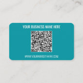 Modèle de carte de visite personnalisée de votre c (Dos)