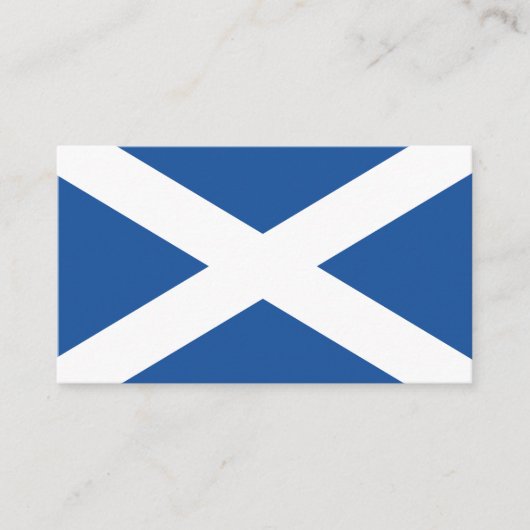 Modèle de carte de visite personnalisée du drapeau (Devant)