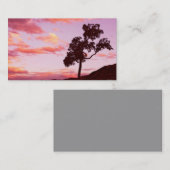 modèle de carte de visite photo sunset (Devant / Derrière)