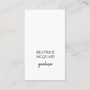 Modèle de carte de visite portrait