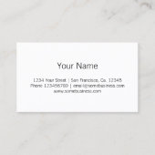 Modèle de carte de visite pour dentiste avec logo (Devant)