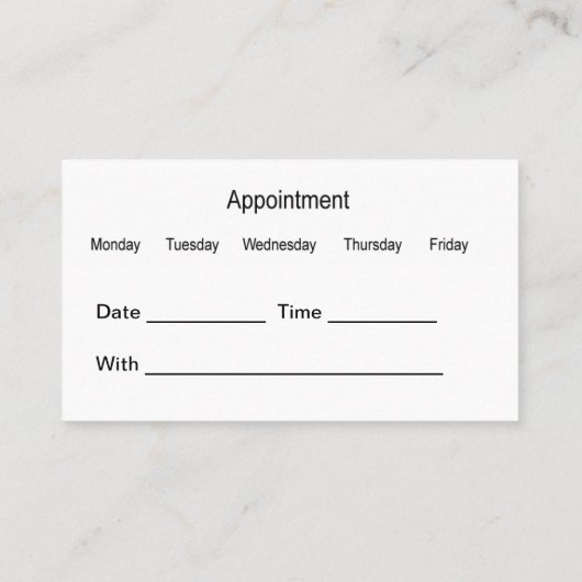 Modèle de carte de visite pour dentiste moderne (Dos)