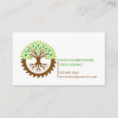 Modèle de carte de visite pour entreprise d'entret (Devant)