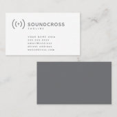 Modèle de carte de visite pour le logo croix et so (Devant / Derrière)