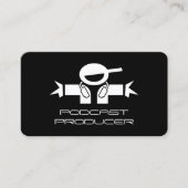 Modèle de carte de visite pour producteur de podca (Devant)