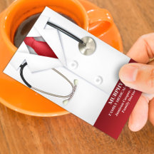 Modèle de carte de visite pour rendez-vous de méde