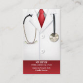 Modèle de carte de visite pour rendez-vous de méde (Devant)