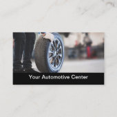 Modèle de carte de visite pour services automobile (Devant)