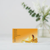 Modèle de carte de visite professionnelle de (Debout devant)