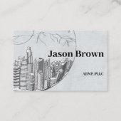 Modèle de carte de visite professionnelle Linge de (Devant)