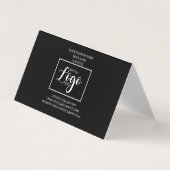 Modèle de carte de visite professionnelle | Modern (Devant)