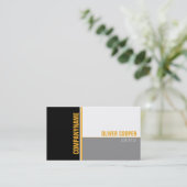 Modèle de carte de visite professionnelle moderne (Debout devant)