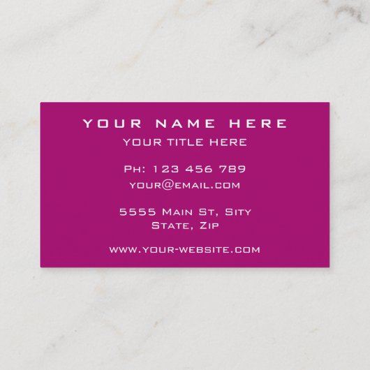 Modèle de carte de visite promotionnelle du logo d (Dos)
