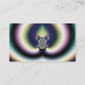 Modèle de carte de visite Psychedelic Heart (Dos)