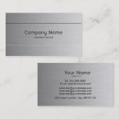 Modèle de carte de visite Refroidi en aluminium (Devant / Derrière)