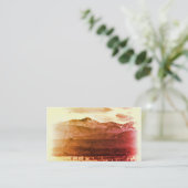 Modèle de carte de visite Rocky Mountain (Debout devant)