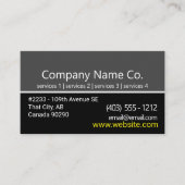 Modèle de carte de visite Russe personnalisée (Devant)