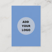 Modèle de carte de visite simple et professionnell (Dos)