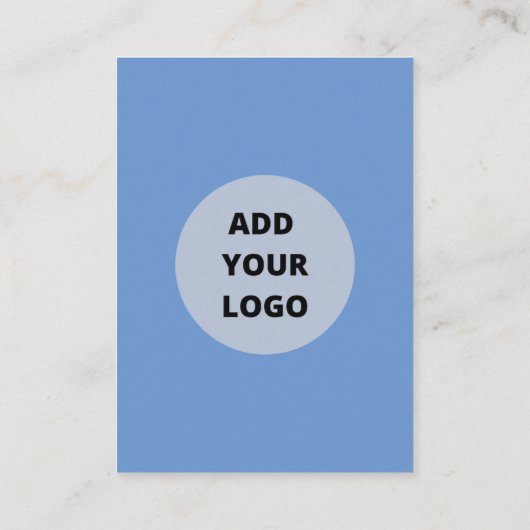 Modèle de carte de visite simple et professionnell (Dos)