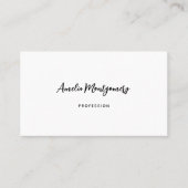 Modèle de carte de visite Singapour + Dongle Font (Devant)