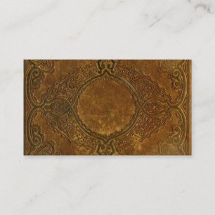 modèle de carte de visite style vintage