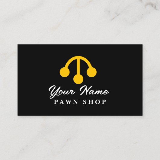 Modèle de carte de visite symbole de logo de l'ate (Devant)