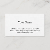 Modèle de carte de visite texture lin