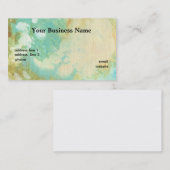 Modèle de carte de visite texturée Seaclouds (Devant / Derrière)