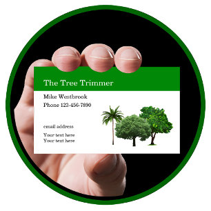 Modèle de carte de visite Tree Trimming Services