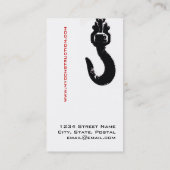 modèle de carte d'entreprise de construction (Dos)