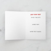 Modèle de carte d'invitation de Halloween (Intérieur)