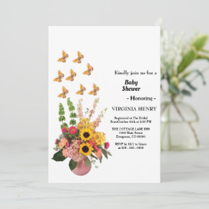 Modèle de carte d'invitation personnalisée pour Ba