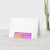 Modèle de carte du jour de mère de chien de (Dos)